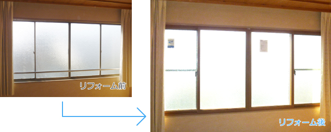 内窓インプラスの導入事例：京都市N様